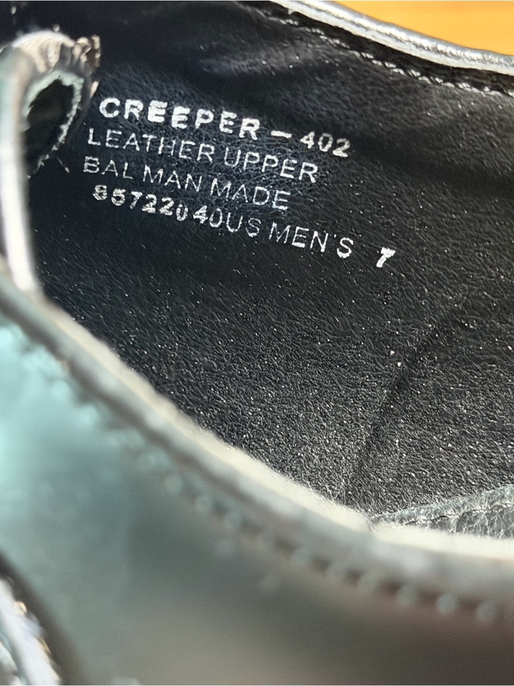 Demonia V-Creeper-402 Leather Shoes Platform Sneakers Women’s Size 9 (Men’s 7) - Picture 7 of 11